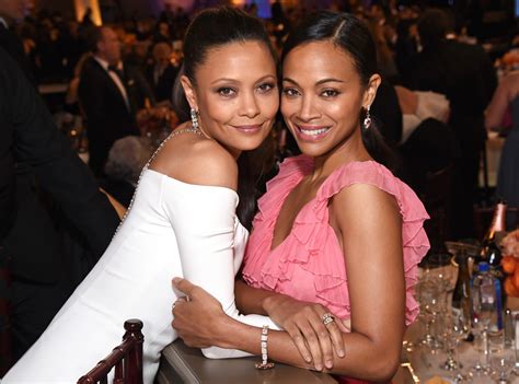 zoe saldana and thandie newton.